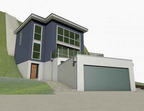 Owhiro Bay House Model_1