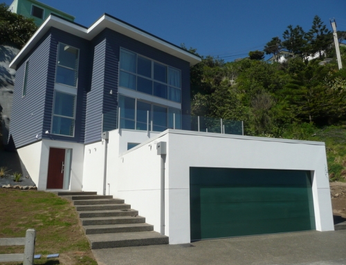 Owhiro Bay House New house completed